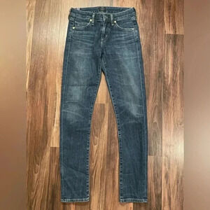 Citizens of Humanity Racer Jeans women's 24 Blue COH Low Rise Skinny USA Made